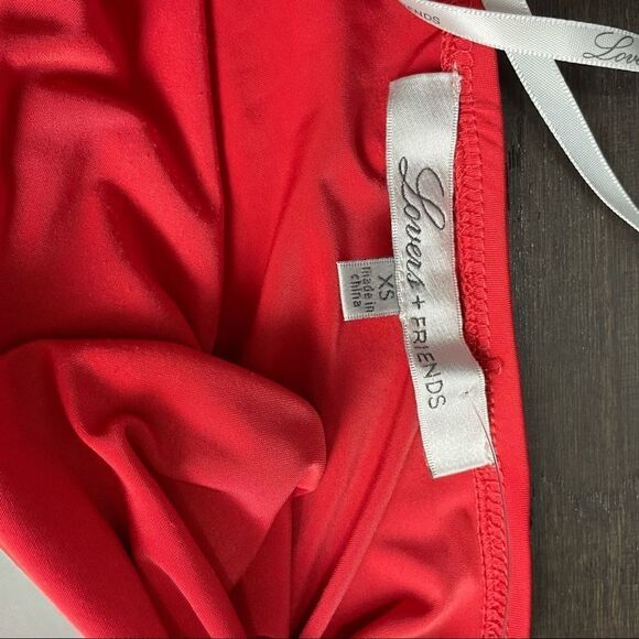 Revolve Lovers + Friends Lace Up Skater Mini Dress - Picture 8 of 10